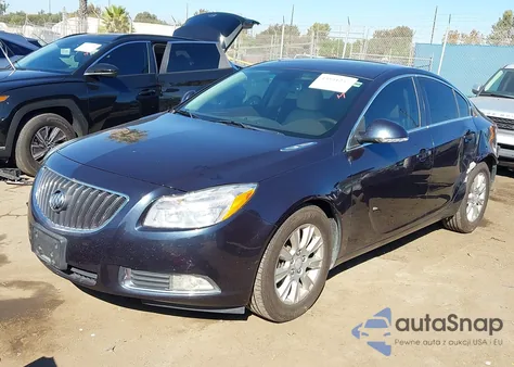 2013 Buick Regal из США, поврежденный, VIN 2G4GR5ER5D9247708